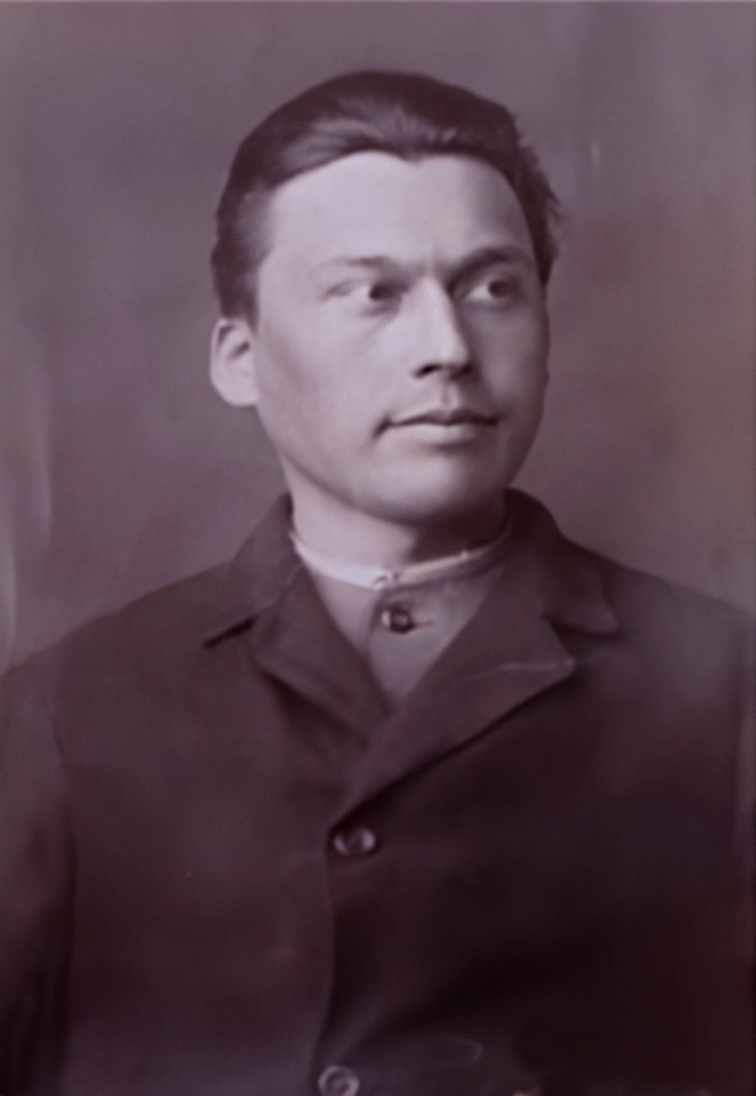 Porträttfoto av Karl Herman Erlandsson.