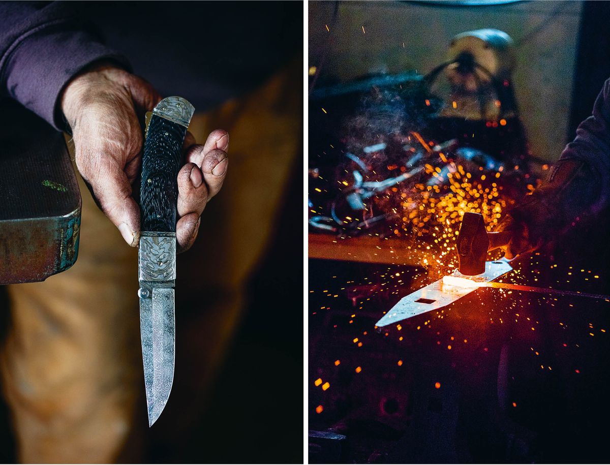 Kniv och städ